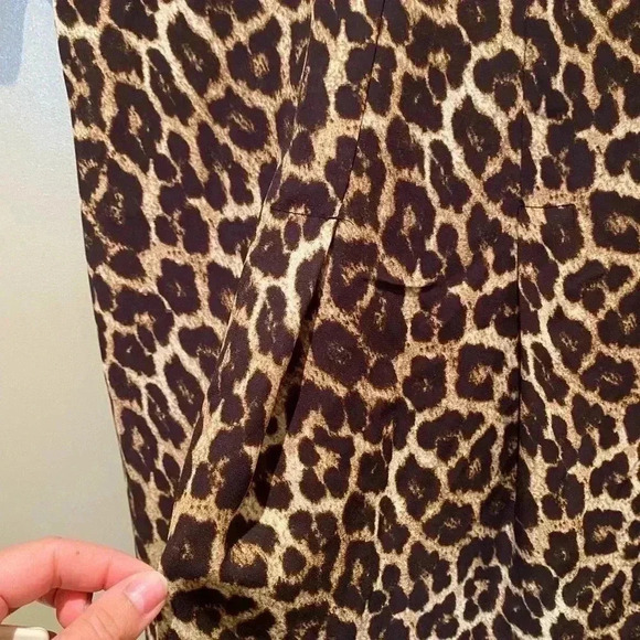 CHELSEA AND THEODORE CHEETAH LEOPARD PRINT TOP S - Picture 4 of 4
